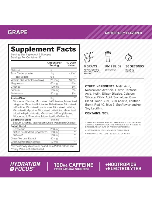 Optimum Nutrition Amino Energy энергетический напиток — 2