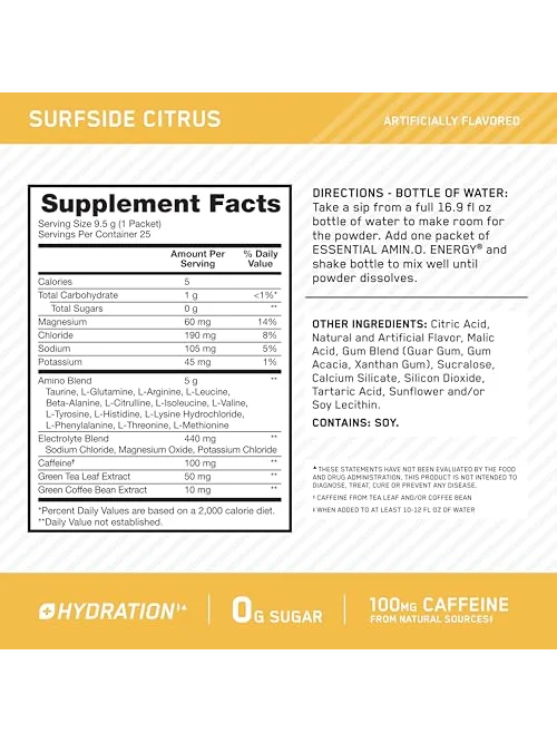 Optimum Nutrition Amino Energy энергетический напиток — 3