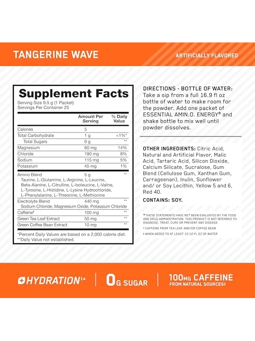 Optimum Nutrition Amino Energy энергетический напиток — 3