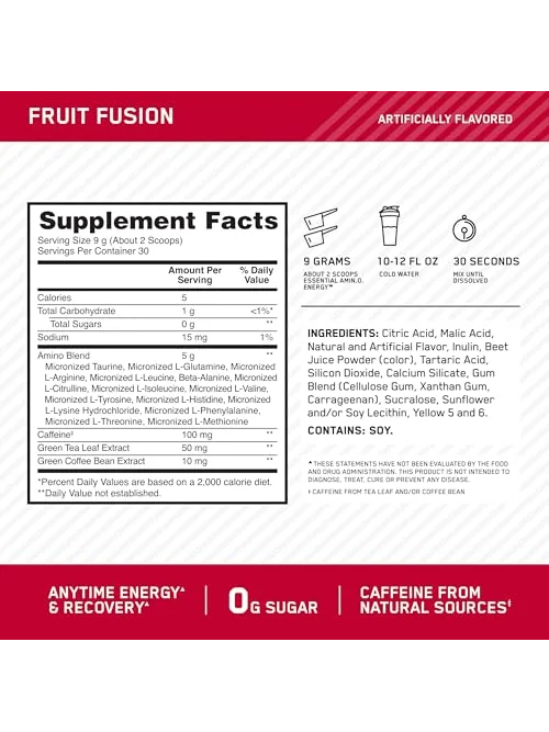 Optimum Nutrition Amino Energy — спортивная добавка — 3