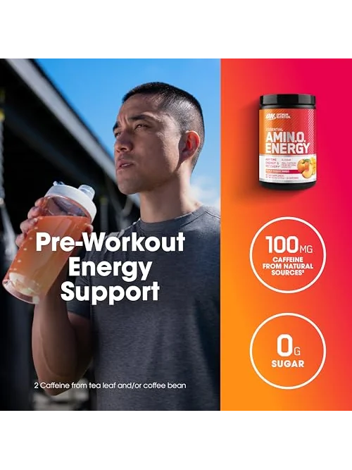 Optimum Nutrition Amino Energy Peach Mango Tango — спортивная добавка — 4