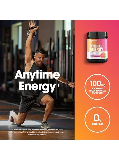 Optimum Nutrition Amino Energy — предтренировочная добавка — 3