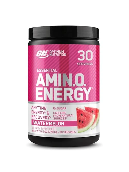 Optimum Nutrition Amino Energy — до тренировки, арбуз, 30 порций