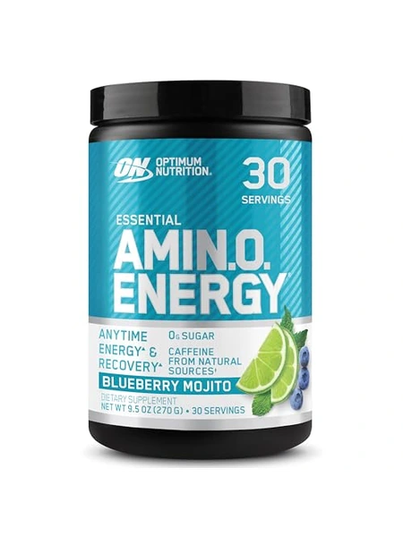 Optimum Nutrition Amino Energy Blueberry Mojito — энергетический порошок