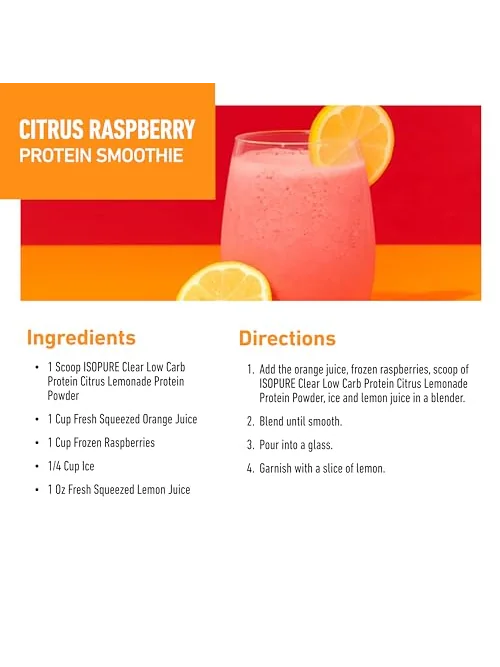 Isopure Clear Whey Isolate — протеиновый порошок — 5