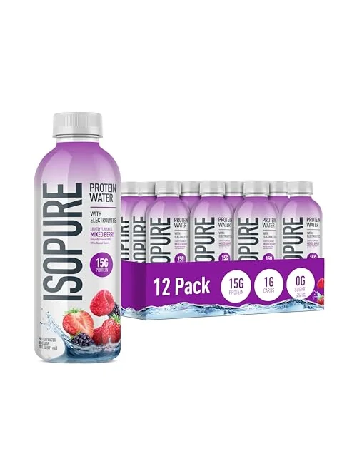 Isopure Clear Protein Water со смешанными ягодами — 1