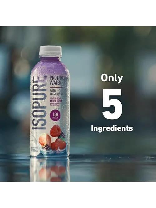 Isopure Clear Protein Water со смешанными ягодами — 3