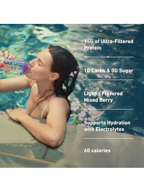 Isopure Clear Whey Isolate — напиток с белком — 4