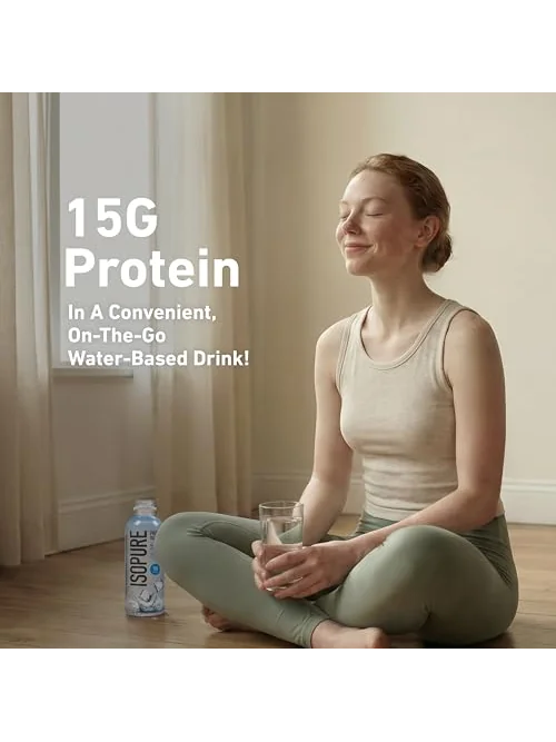 Isopure Clear Protein Water — протеиновый напиток без вкуса — 2