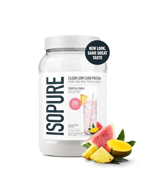 Isopure Clear Whey Isolate — прозрачный сывороточный протеин изолят — 2