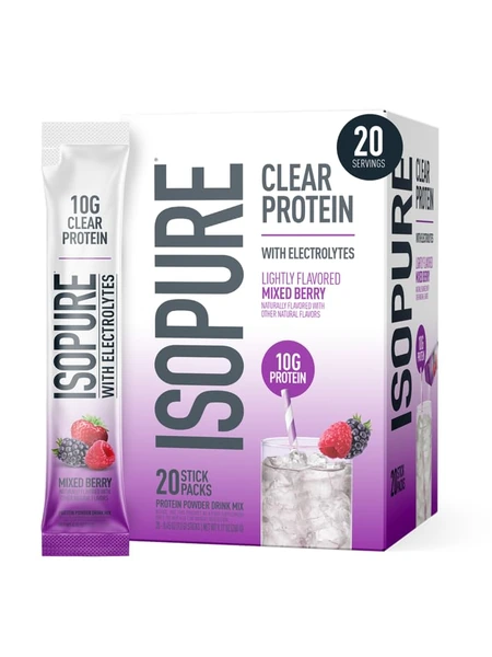 Isopure Clear Protein — протеиновый порошок, лесные ягоды