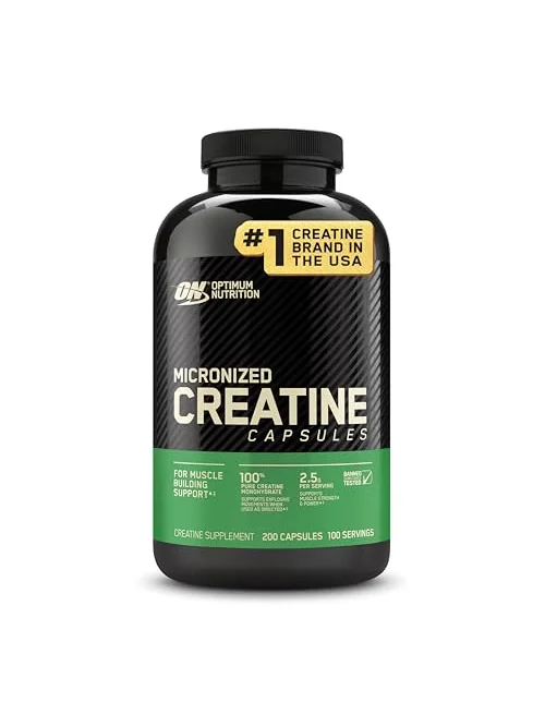 Optimum Nutrition Micronized Creatine — креатин в капсулах — изображение 1 из 6
