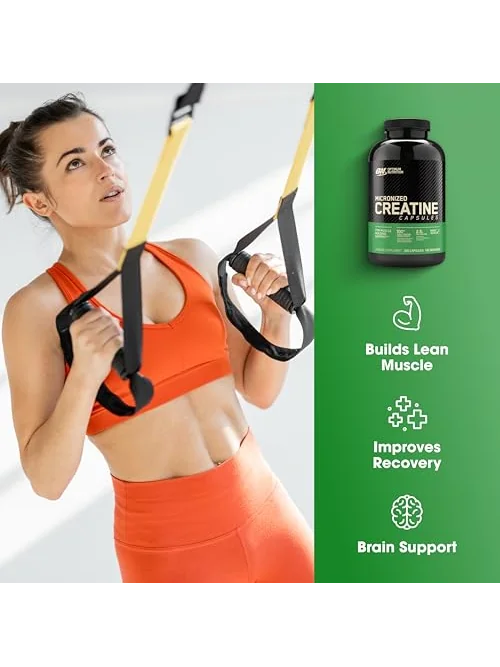 Optimum Nutrition Micronized Creatine — креатин в капсулах — изображение 3 из 6