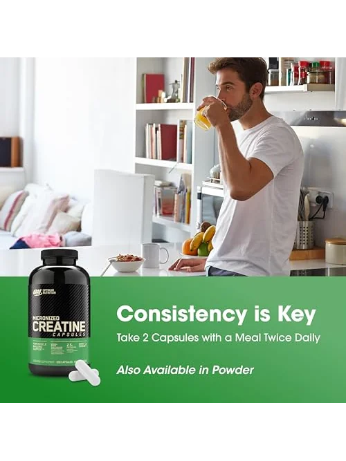 Optimum Nutrition Creatine Capsules — креатин в капсулах — изображение 6 из 6