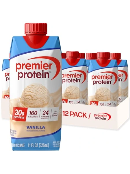 Premier Protein Shake — 30g белка, 11 fl oz — белый