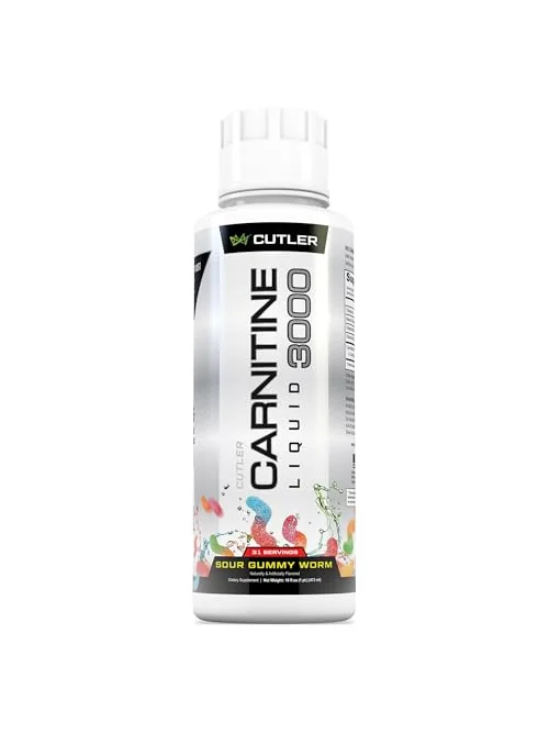 Cutler Nutrition Жидкий L-Карнитин для сжигания жира со вкусом кислой ленты 480мл — изображение 1 из 7