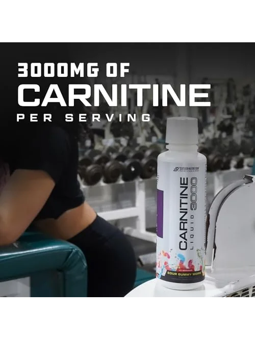 Cutler Nutrition Жидкий L-Карнитин для сжигания жира со вкусом кислой ленты 480мл — изображение 5 из 7