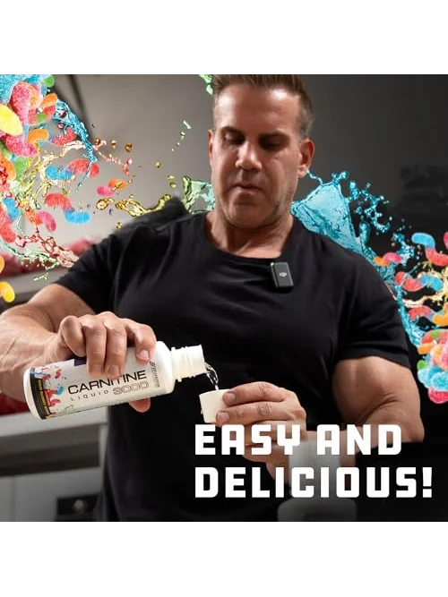 Cutler Nutrition Жидкий L-Карнитин для сжигания жира со вкусом кислой ленты 480мл — изображение 6 из 7