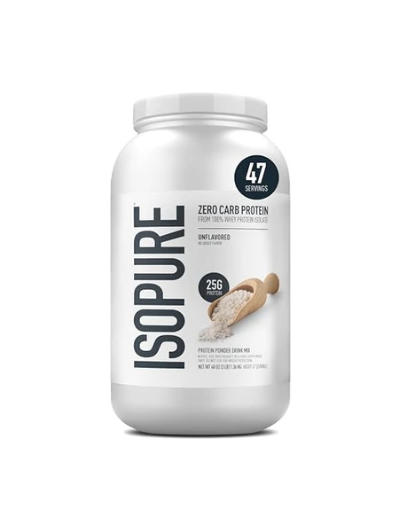 Isopure Zero Carb сывороточный изолят 1.4кг — белый