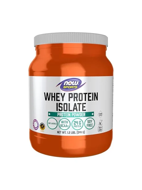 NOW Foods Whey Protein Isolate — протеиновый порошок — 1