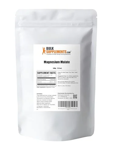 BulkSupplements Magnesium Malate — порошок — 6