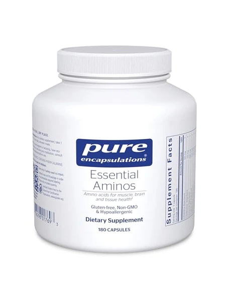 Pure Encapsulations Essential Amino Acids — добавка — белый
