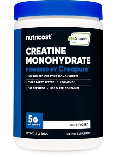 Nutricost Creapure креатин моногидрат 500 г — изображение 1 из 5