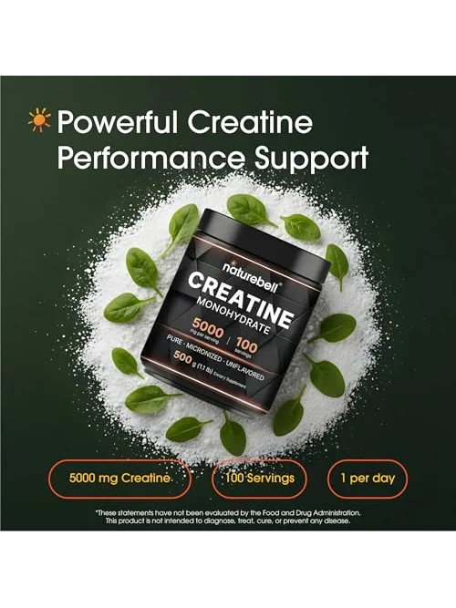 NatureBell Креатин Моногидрат 500г — изображение 2 из 6