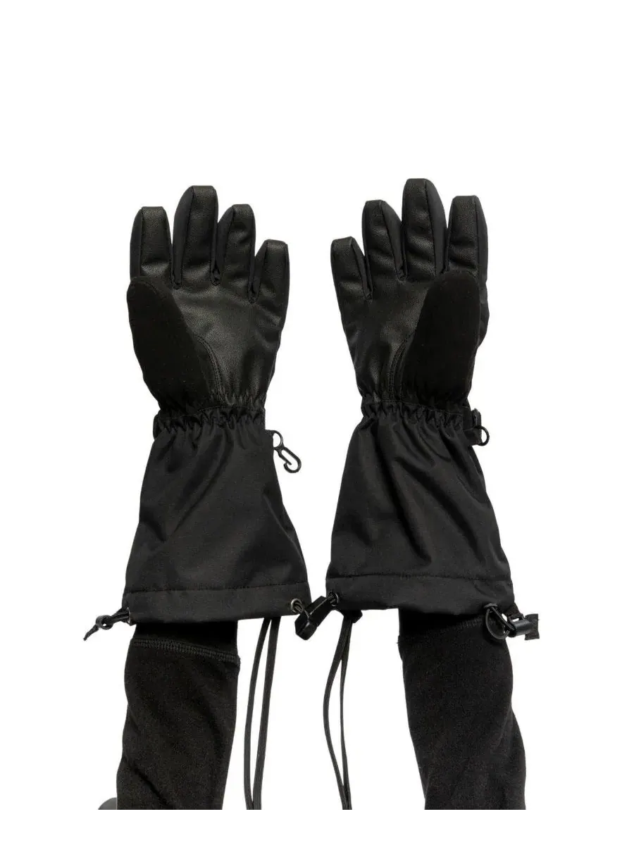 Перчатки зимние Teknik Winter Gloves Deux par Deux — изображение 3 из 7, черный