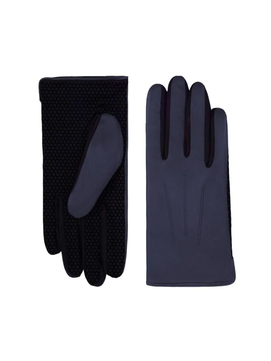 Перчатки MIA Grip изготовлены из высококачественной овечьей кожи и спандекса и обладают функцией — изображение 2 из 6, синий