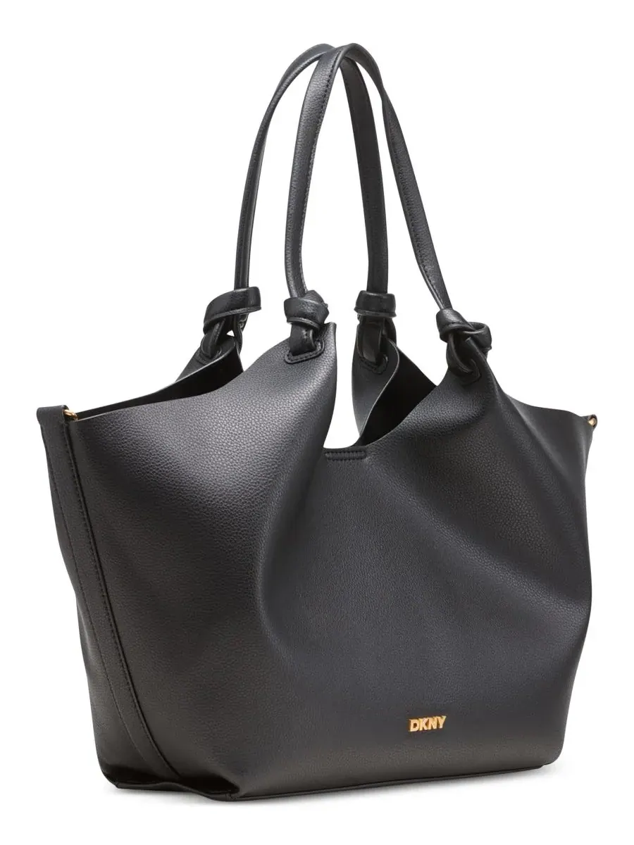Сумка-тоут Paula Commuter Medium DKNY — изображение 4 из 8, черный