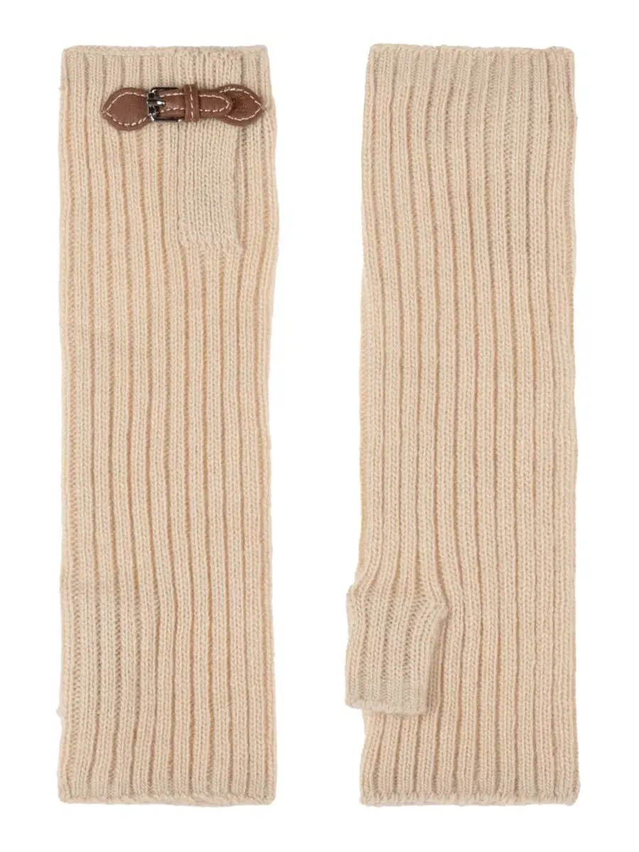 Вязаные рукавички без пальцев с пряжкой Buckle Knit Handwarmer Lauren Ralph Lauren