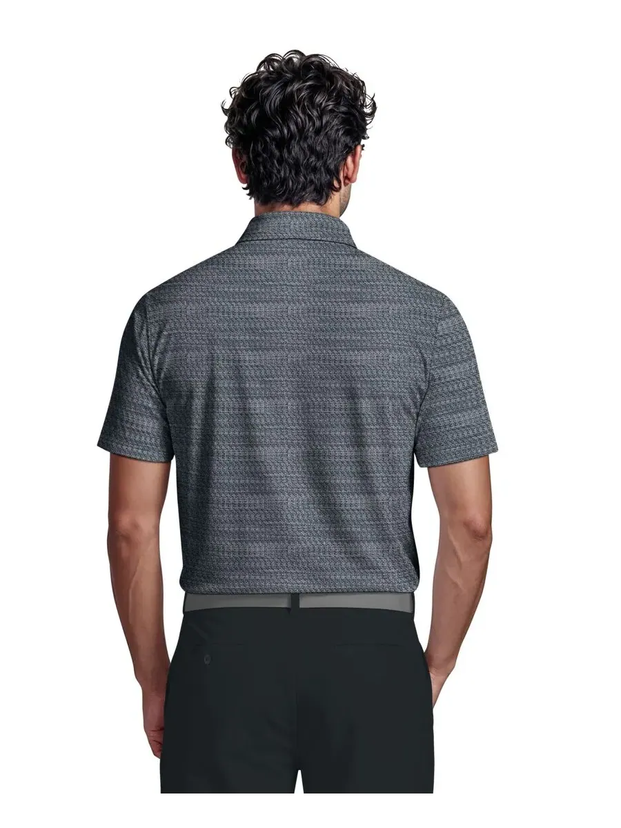 Мужская поло-рубашка из жаккардовой ткани для микро-гольфа PGA TOUR — 4