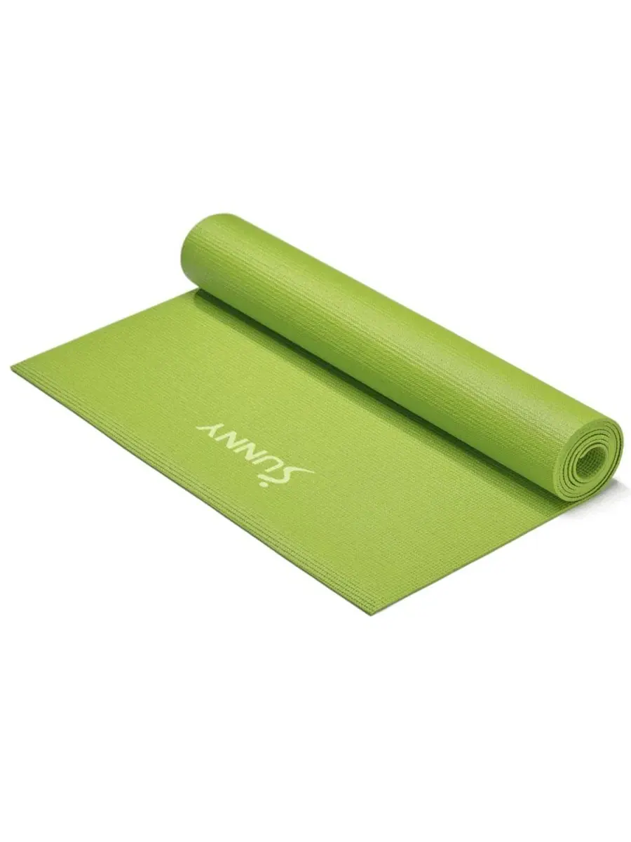 Прочный, износостойкий коврик для йоги, зеленый Sunny Health & Fitness