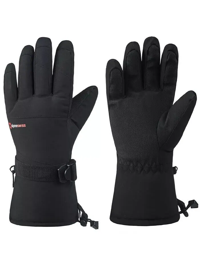 Мужские водонепроницаемые лыжные перчатки для сноуборда 3M Thinsulate Winter Gloves Alpine Swiss
