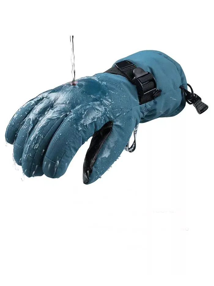 Мужские водонепроницаемые перчатки для сноуборда 3M Thinsulate Winter Alpine Swiss — изображение 8 из 8, синий