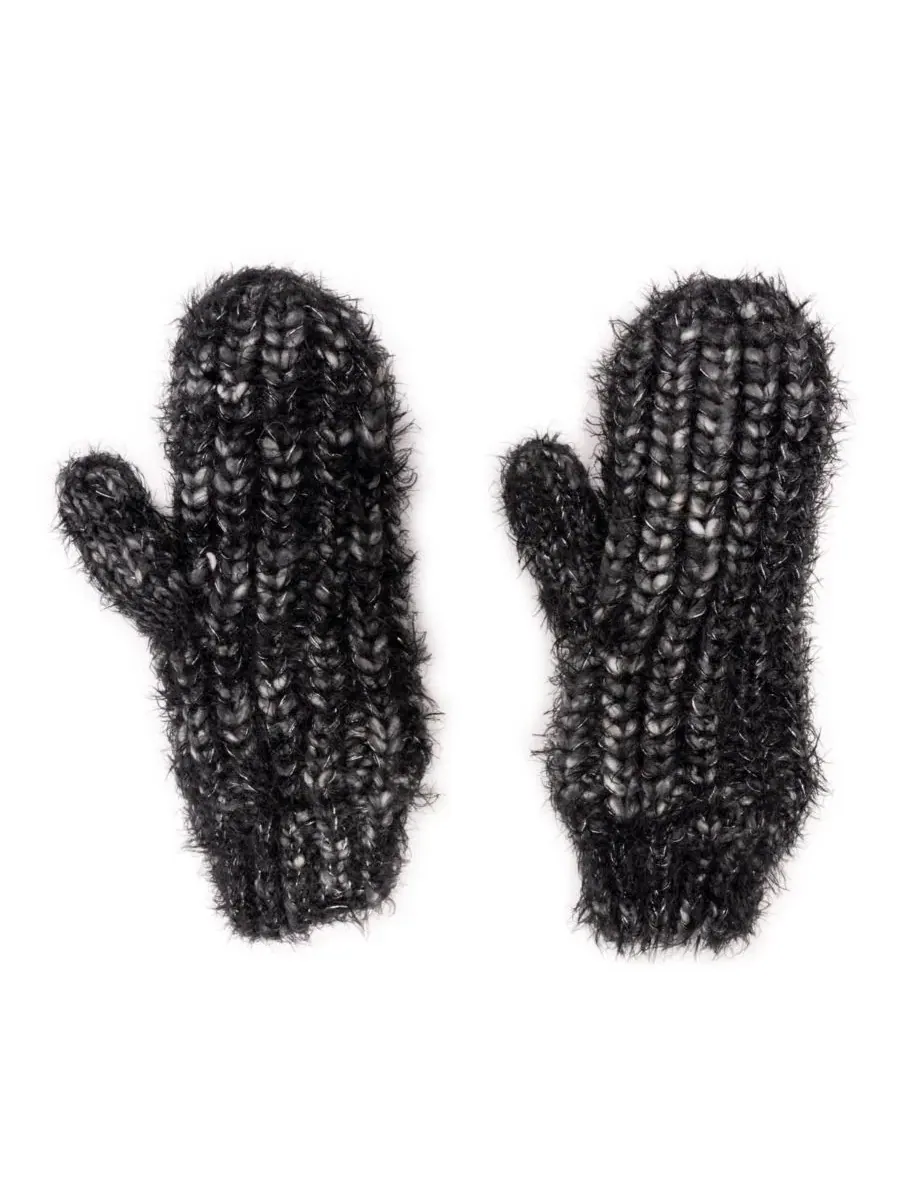 Женские рукавички MUK LUKS, Ebony Combo — изображение 2 из 3