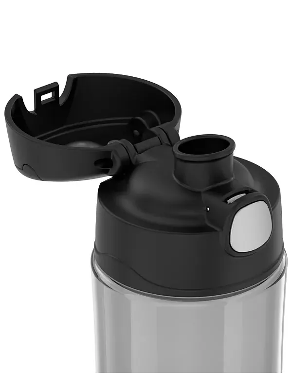 Бутылка для воды Funtainer объемом 16 унций с крышкой-носиком Thermos — изображение 4 из 4, черный