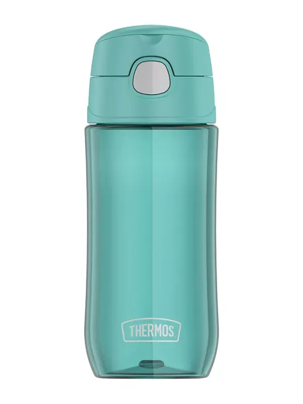 Бутылка для воды Funtainer объемом 16 унций с крышкой-носиком Thermos — голубой