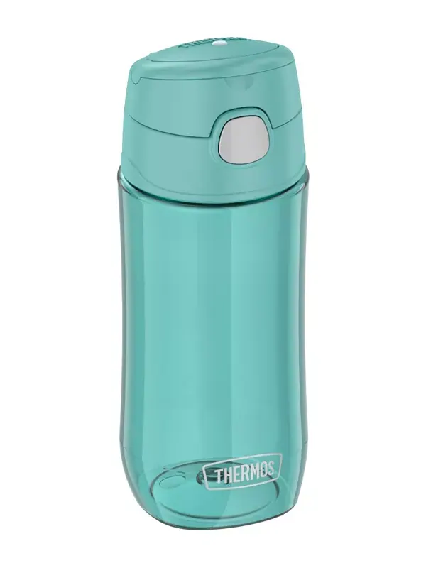 Бутылка для воды Funtainer объемом 16 унций с крышкой-носиком Thermos — изображение 2 из 4, голубой