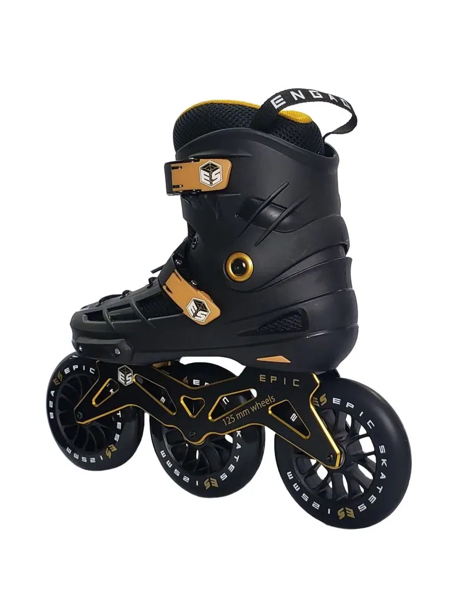 Роликовые коньки Epic Engage 125 мм Epic Skates — изображение 3 из 5, черный