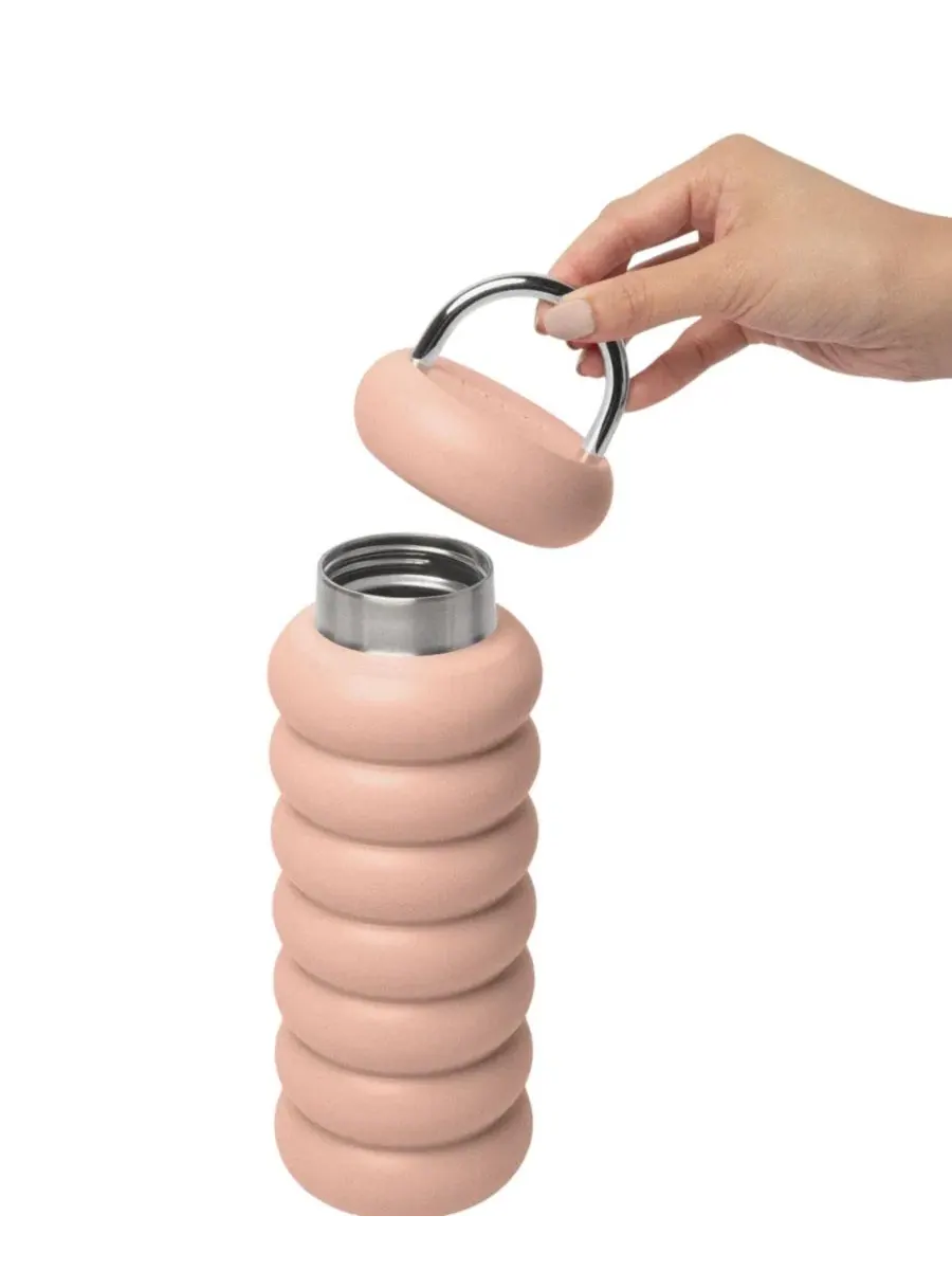 Бутылка для воды Wavy Water Bottle Bala — изображение 5 из 5, бежевый