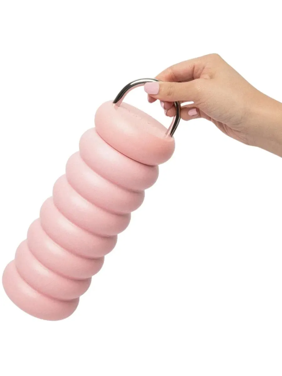 Бутылка для воды Wavy Bottle Bala — изображение 2 из 5, пудровый розовый