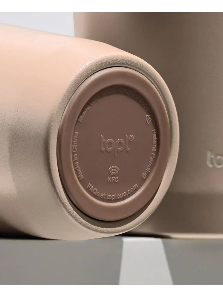 Термокружка дорожная Topl To Go 590 мл — изображение 3 из 3, миндальный