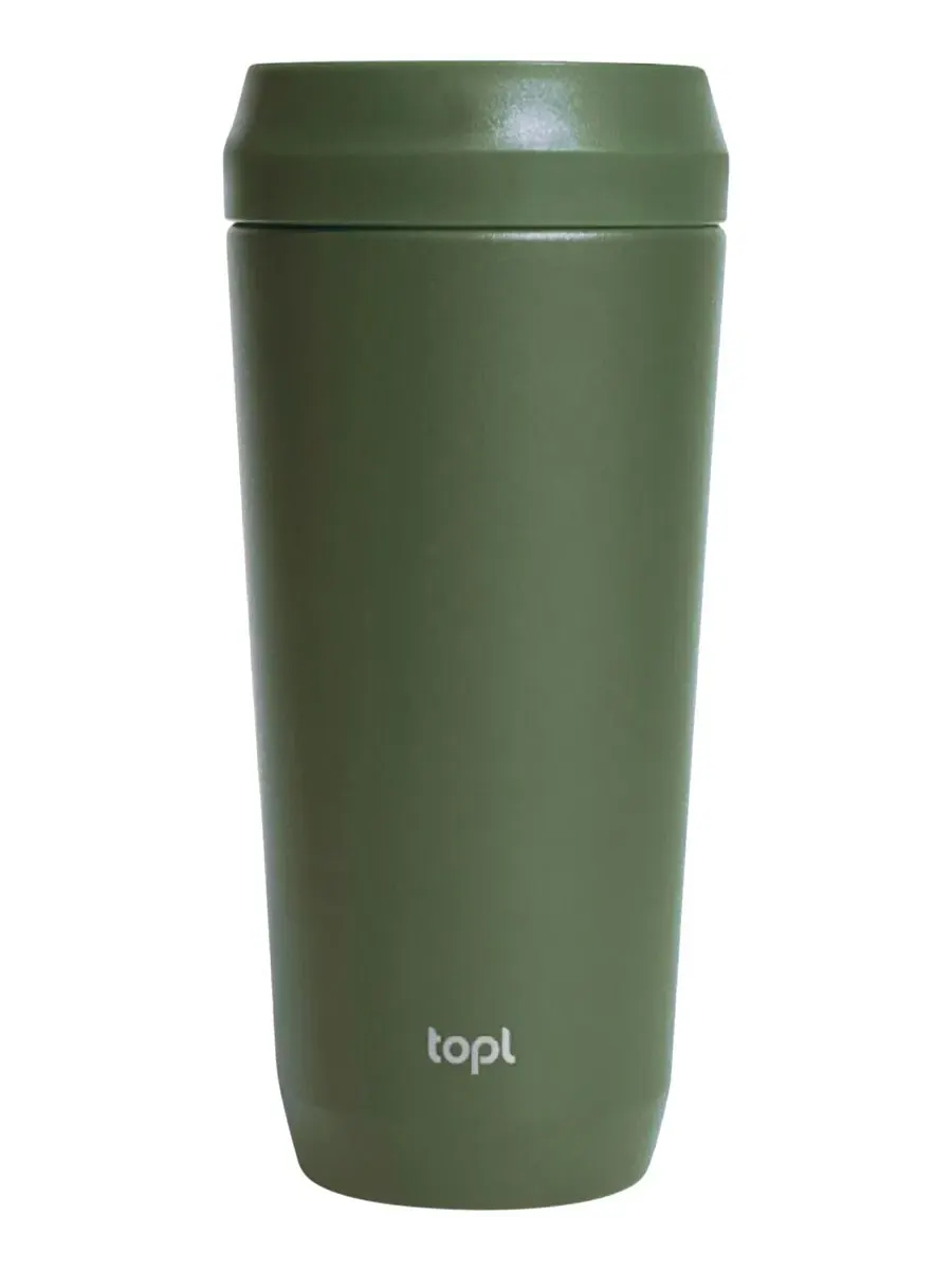 Термокружка дорожная 590 мл с крышкой 360° Topl To Go Travel Tumbler topl drinkware — зеленый