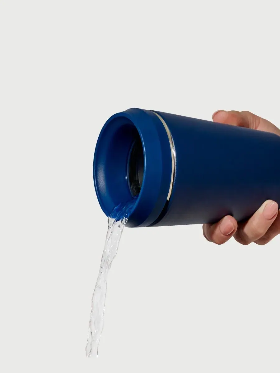 Термокружка дорожная с крышкой 590 мл, 360°, Topl To Go Travel Tumbler topl drinkware — изображение 3 из 3, темно-синий