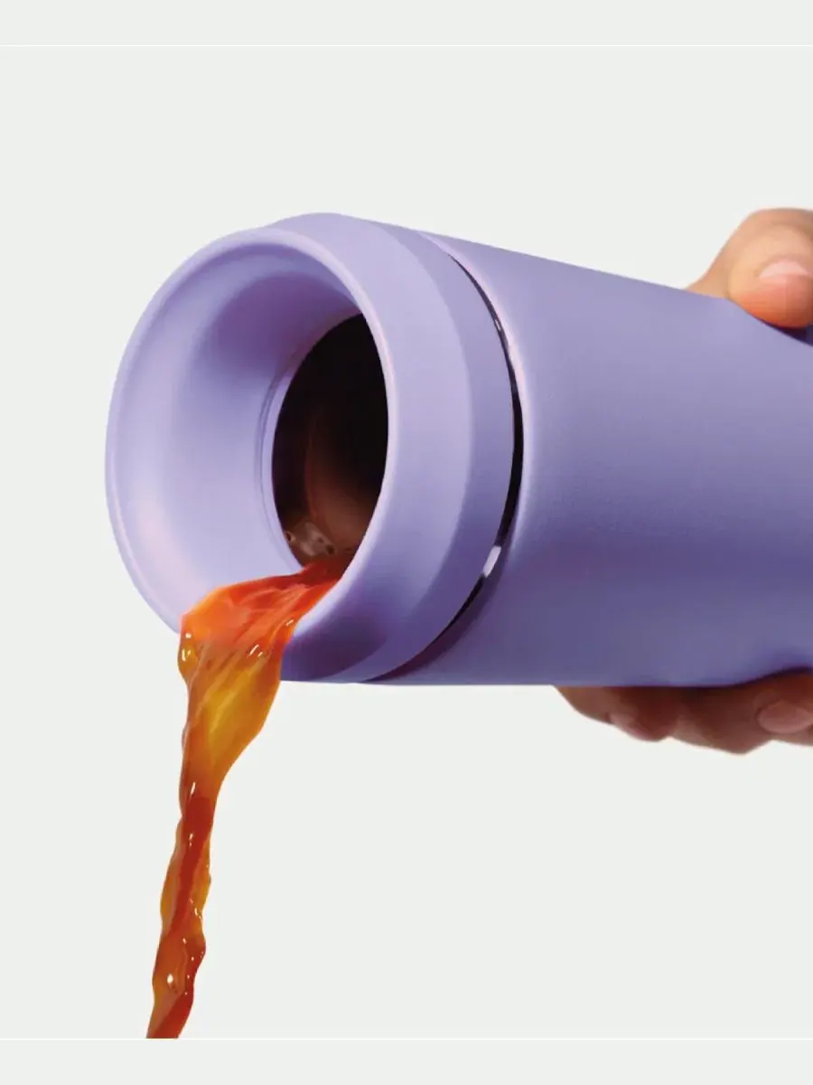 Термокружка дорожная с крышкой 590 мл, Topl To Go Travel Tumbler 20oz topl drinkware — изображение 4 из 5, фиолетовый