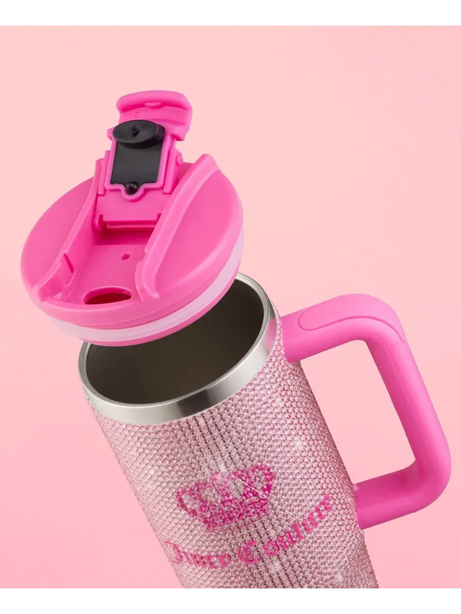 Термокружка Diamond Bling 0,9 л Juicy Couture — изображение 7 из 7, розовый