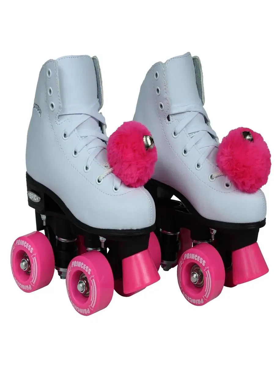 Роликовые коньки Epic Pink Princess Quad Epic Skates — изображение 2 из 5, белый