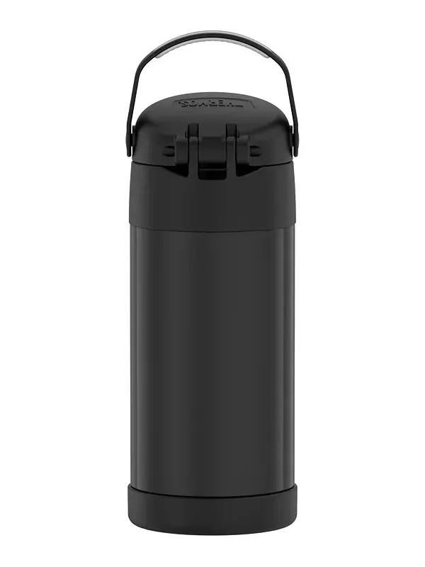 Бутылка для воды Funtainer объемом 12 унций Thermos — изображение 3 из 4, черный
